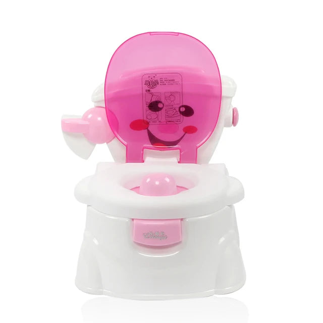 Portable Baby Potty Baby Toilet Cartoon Cars Potty Child Potty Training Girls Boy Potty Chair Toilet Seat Children's Pot Kids WC