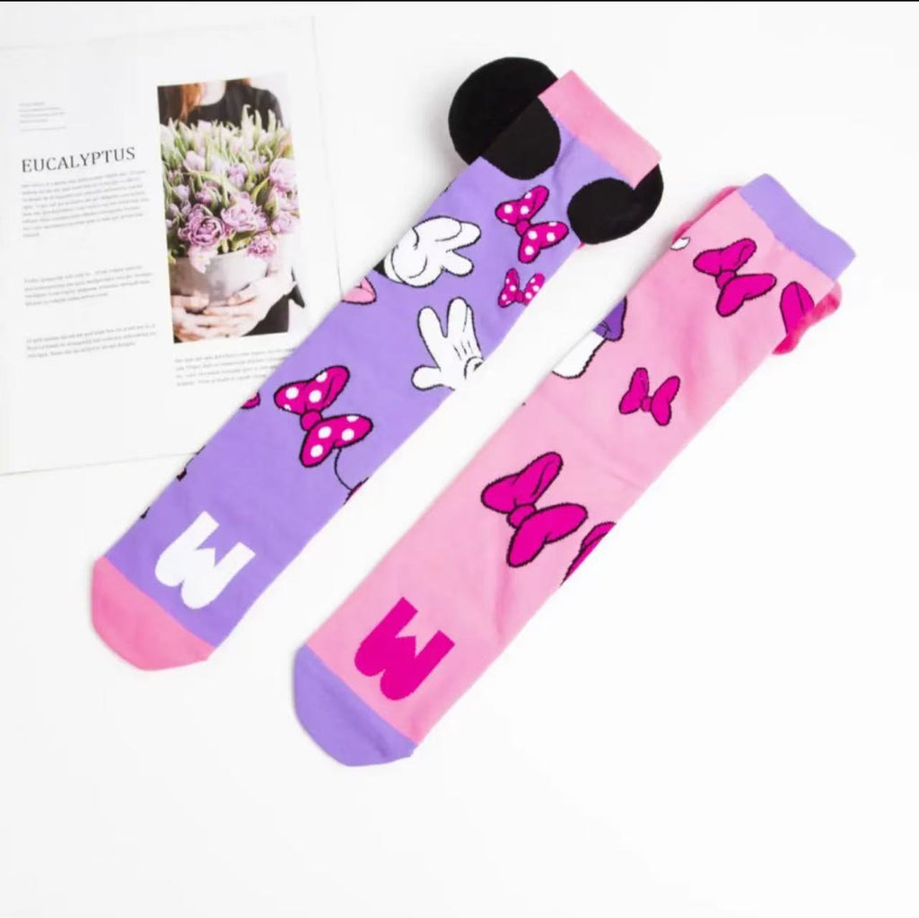 Children's jewelry socks cartoon bow girl princess socks