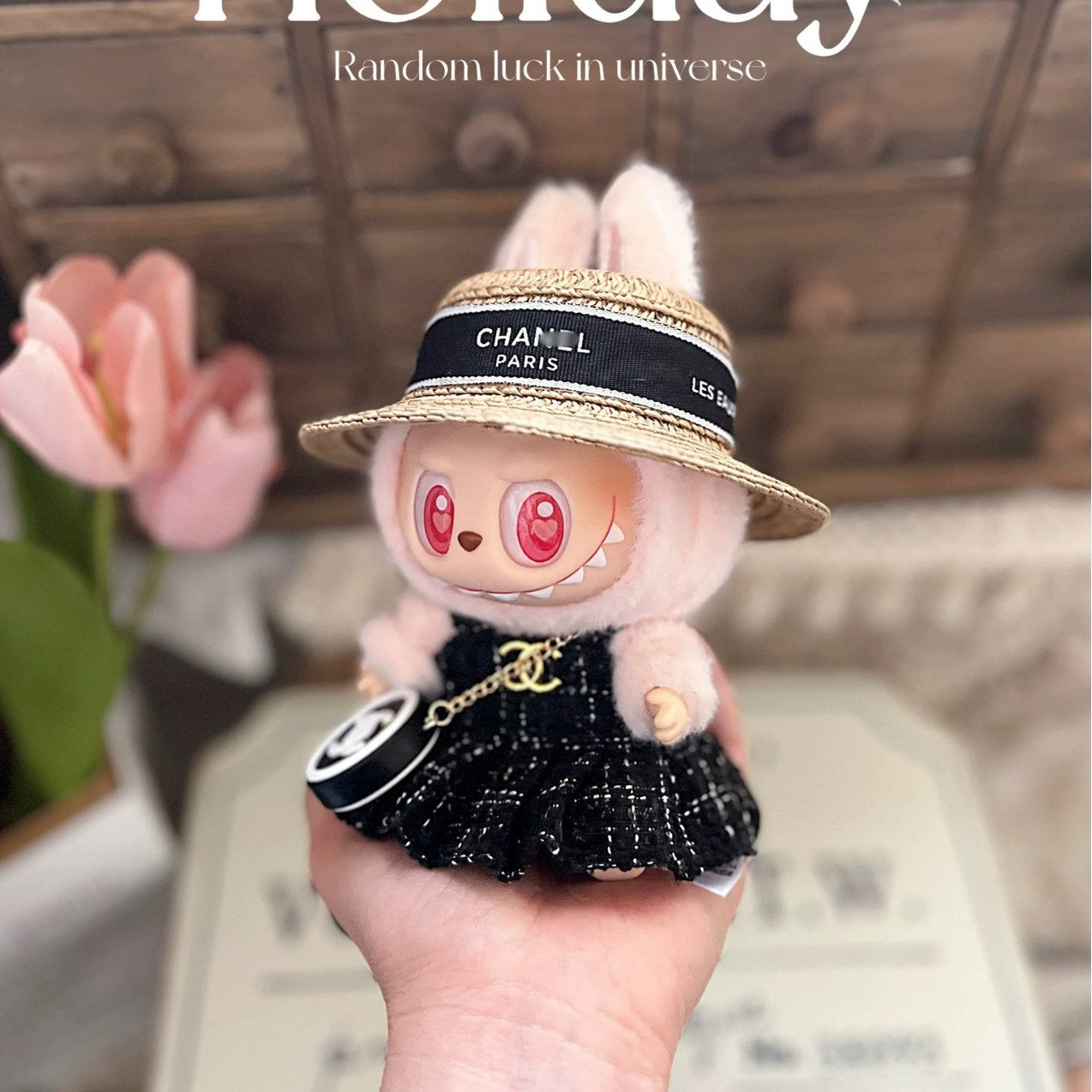 Clothing Accessories Compatible with Labubu Dolls Mario Mushroom Princess Cute