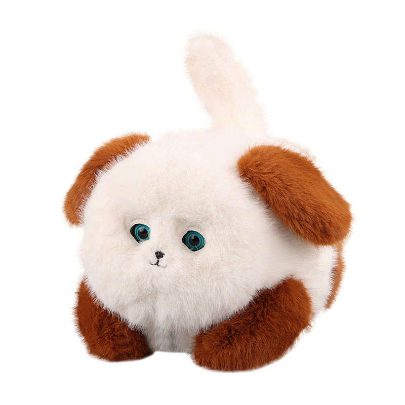 Smart AI Labrador Plush Toy for Girls, Interactive Talking Companion, Emotional Support Stuffed Animal for Sleep and Comfort.