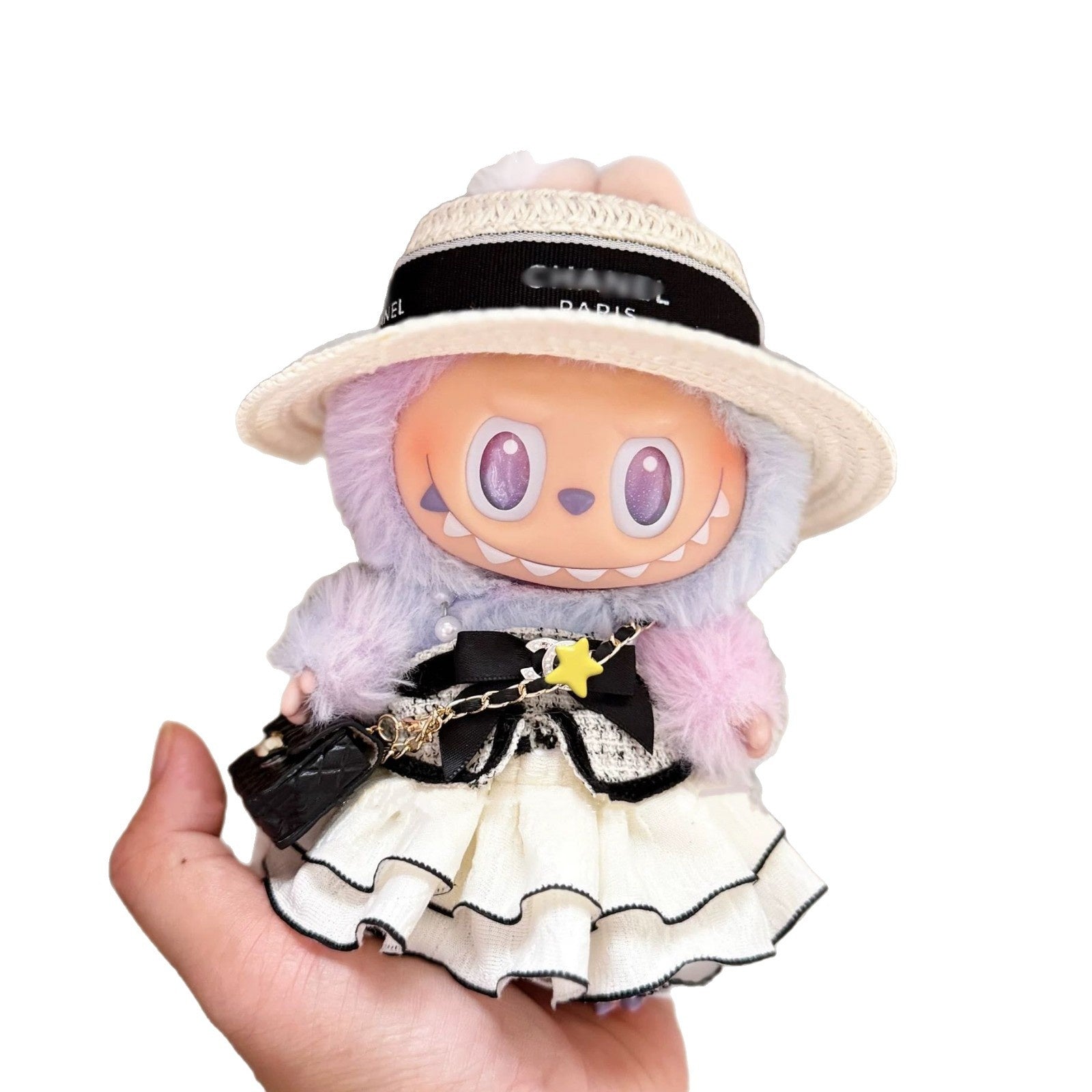 Clothing Accessories Compatible with Labubu Dolls Mario Mushroom Princess Cute