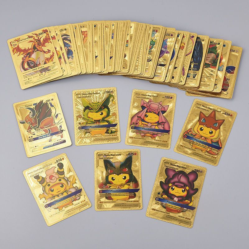 Pok é mon Pok é mon Table Game Cards Pikachu Pok é mon Collection Cards