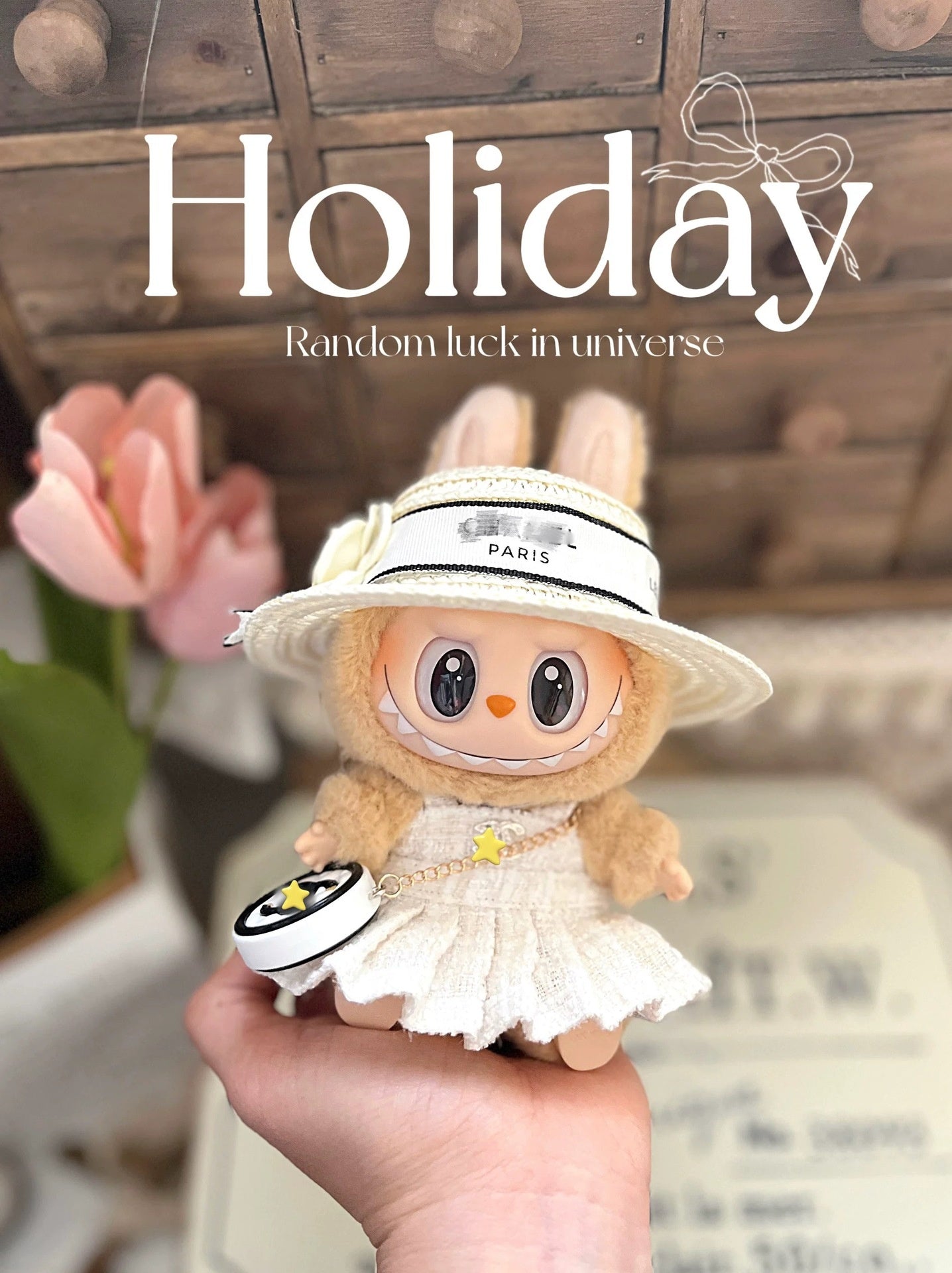 Clothing Accessories Compatible with Labubu Dolls Mario Mushroom Princess Cute